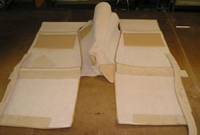 XK120 Roadster carpet set from World Upholstery