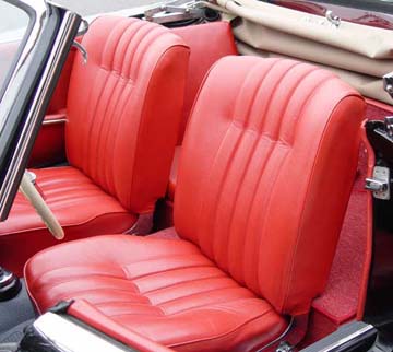 Mercedes R121 1956-1963 190SL Front Seats