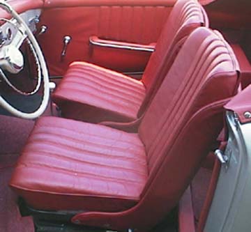 Mercedes R121 1955-1956 190SL Front Seats