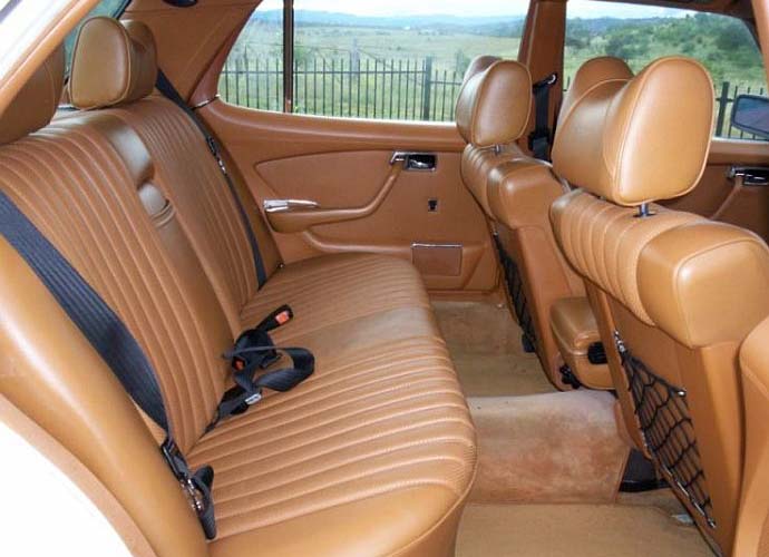 Mercedes W116 Rear Seat